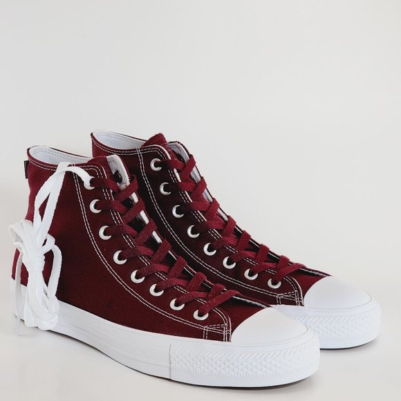 Converse CONS CTAS Pro Hi Deep Bordeaux/White Unisex Sneakers 171322C NWT - Picture 1 of 6